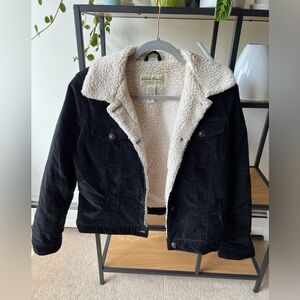 Eddie Bauer Black Suede Jacket - Women’s Medium